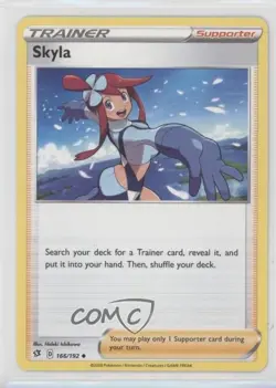 Skyla Pokemon Sword & Shield Rebel Clash #166 - Image 1
