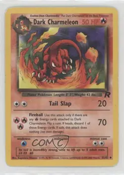 Dark Charmeleon Pokemon Team Rocket #32 2000 - Image 1