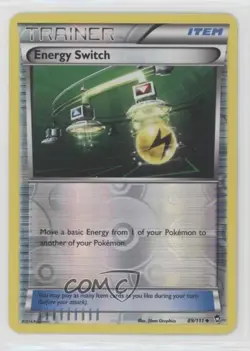 Energy Switch Reverse Foil Pokemon XY Furious Fists #89 - Image 1