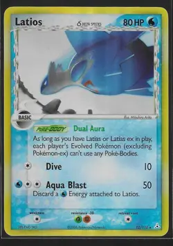 Latios Holo #12/110 EX Holon Phantoms NM/Near Mint Pokemon 2006 - Image 1