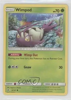 Wimpod Pokemon Sun & Moon Burning Shadows #16 - Image 1