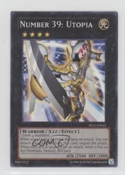 Number 39: Utopia YuGiOh Star Pack 13 #SP13-EN021 - Image 1