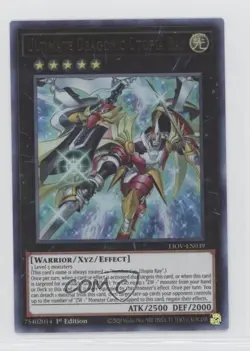 UR - Ultimate Dragonic Utopia Ray 1st Ed. YuGiOh Lightning Overdrive #LIOV-EN039 - Image 1
