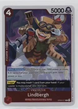 2023 One Piece Card Game: Awakening of the New Era OP05 R Lindbergh 02l5 - Image 1
