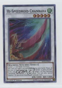 Hi-Speedroid Chanbara (SR) 1st Ed. YuGiOh Shadows in Valhalla #SHVA-EN051 - Image 1