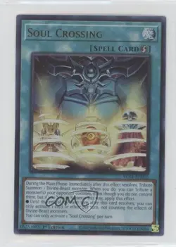 Soul Crossing (UR) 1st Ed. YuGiOh Egyptian God Deck: Slifer the Sky Dragon - Image 1