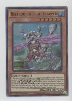 Beetrooper Light Flapper (UR) 1st Ed. YuGiOh Burst of Destiny #BODE-EN086 - Image 1