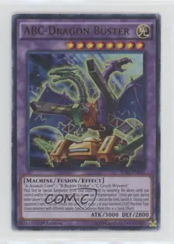 ABC-Dragon Buster (SR) 1st Ed. YuGiOh Structure Deck: Seto Kaiba #SDKS-EN041 - Image 1