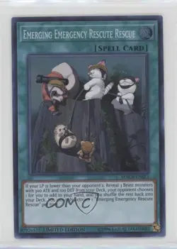 Emerging Emergency Rescute Rescue Limited Edition YuGiOh Maximum Crisis - Image 1
