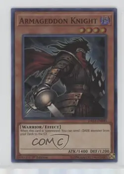 Armageddon Knight (SR) 1st Ed. YuGiOh Dark Saviors #DASA-EN040 - Image 1