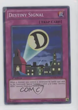 Destiny Signal 1st Ed. YuGiOh Ra Yellow Mega-Pack #RYMP-EN038 READ - Image 1