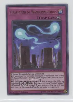 Graveyard of Wandering Souls Ultra Rare 1st Ed. YuGiOh Duel Overload #DUOV-EN043 - Image 1