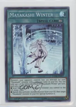 Mayakashi Winter 1st Ed. YuGiOh Dark Neostorm #DANE-EN057 - Image 1