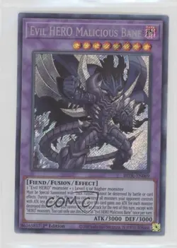 Evil Hero Malicious Bane 1st Ed. YuGiOh Brothers of Legend #BROL-EN069 - Image 1