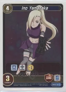 2019 Naruto Boruto Card Game: & Shippuden Set Inoichi Yamanaka Ino #NB02-04-B - Image 1