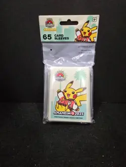 Pokemon World Championships 2025 Anaheim Set Of 3 Card Sleeves 65 Each - Image 4