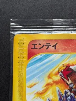 Entei 043/P Japanese Pokemon Card e JR Stamp Rally Promo Sealed - Image 2