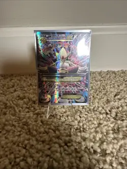 Pokemon TCG Mega-Alakazam-EX Fates Collide Holo Card 118/124 Full Art Ultra Rare - Image 1