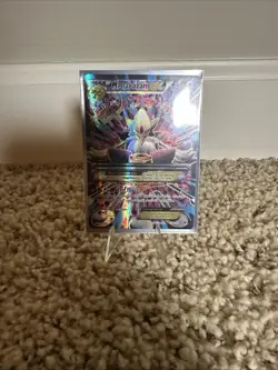 Pokemon TCG Mega-Alakazam-EX Fates Collide Holo Card 118/124 Full Art Ultra Rare - Image 2
