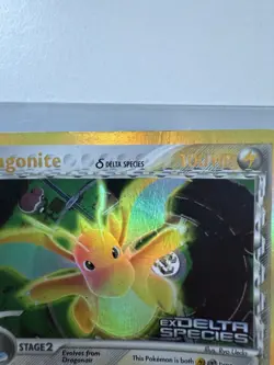 Dragonite 3/113 2005 Reverse Holo Rare EX Delta Species Pokemon Card - Image 3