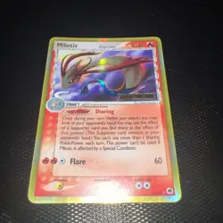 Pokemon TCG Milotic EX Dragon Frontiers Holo Rare Card 5/101 Delta Species - Image 1