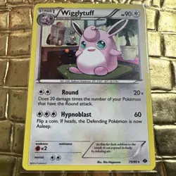 Wigglytuff 79/99 Next Destinies Cosmos Holo Rare Pokemon Card MP - Image 1