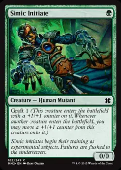 Simic Initiate -Foil Near Mint MTG Modern Masters 2015 - Image 1