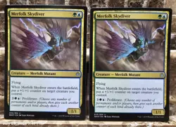 Magic the Gathering MTG Merfolk Skydiver 205/264 M/NM X2 - Image 1
