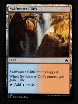 4x Swiftwater Cliffs-Magic the Gathering-MTG-Bloomburrow-Near Mint-4x - Image 1