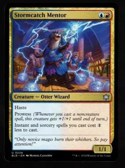 4x Stormcatch Mentor-Magic the Gathering-MTG-Bloomburrow-Near Mint-4x - Image 1