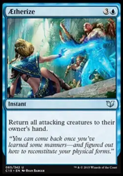 Aetherize - Light Play MTG Commander 2015 - Image 1