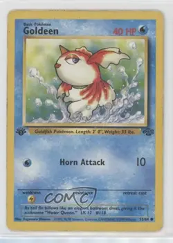 Goldeen 1st Ed. Pokemon Jungle #53 1999 READ - Image 1