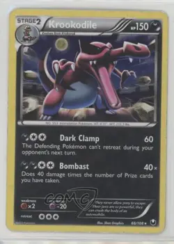 Krookodile Pokemon Black & White Dark Explorers #66 - Image 1