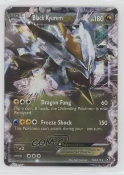 Black Kyurem EX Pokemon & White Legendary Treasures #100 - Image 1