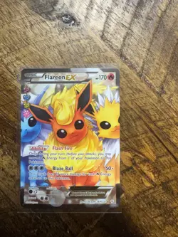 Pokemon Generations: Radiant Collection #RC28/RC32 Flareon EX (Full Art)NM - Image 1