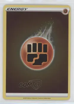 Fighting Energy Reverse Foil Pokemon Sword & Shield - Image 1