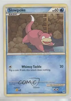 Slowpoke Pokemon HeartGold & SoulSilver Call of Legends #70 - Image 1