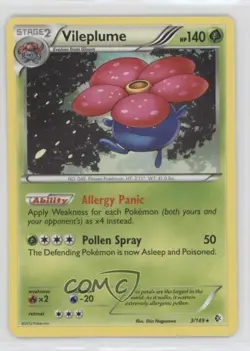 Vileplume Pokemon Black & White Boundaries Crossed #3 - Image 1