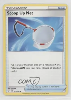 Scoop Up Net Pokemon Sword & Shield Rebel Clash #165 - Image 1