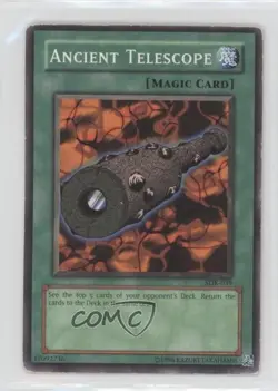 Ancient Telescope Unlimited YuGiOh Starter Deck Kaiba #SDK-039 2002 - Image 1