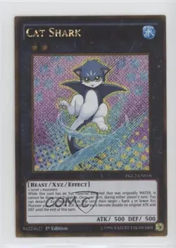 Cat Shark 1st Ed. YuGiOh Premium Gold: Return of the Gold #PGL2-EN016 - Image 1