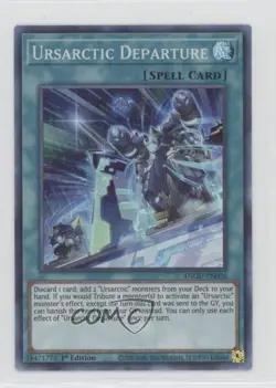 SR - Ursarctic Departure 1st Ed. YuGiOh Ancient Guardians #ANGU-EN036 - Image 1