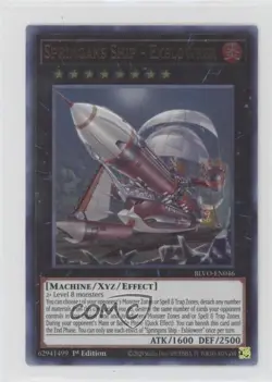 Springans Ship - Exblowrer (UR) 1st Ed. YuGiOh Blazing Vortex #BLVO-EN046 - Image 1