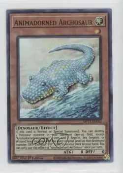 Animadorned Archosaur (UR) 1st Ed. YuGiOh Tin of Ancient Battles #MP21-EN062 - Image 1