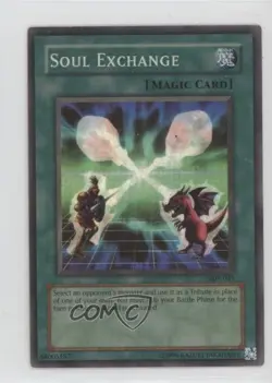 Soul Exchange Unlimited YuGiOh Starter Deck Yugi #SDY-041 2002 READ - Image 1