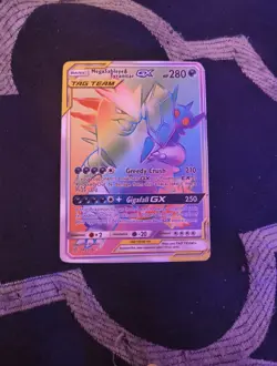 Pokemon Mega Sableye & Tyranitar GX Tag Team Unified Minds Card 245/236 - Image 1