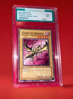 Yu-Gi-Oh! Card - Curse Of The Dragon Advanced Grading 9.0 MINT SDY-008 - Image 1