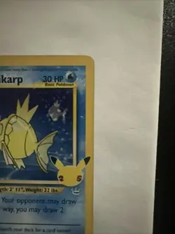 Pokemon Shining Magikarp Card 66/64 Celebrations Series, Near Mint Condition - Image 3