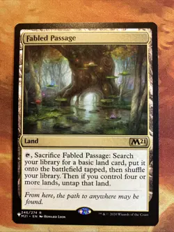 MTG Fabled Passage Secret Lair Commander Deck: Everyone's Invited Rare!! - Image 1