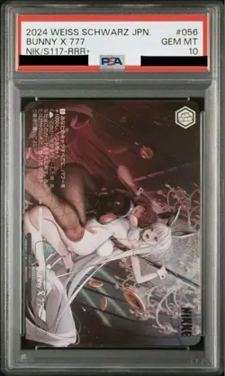 PSA10 RRR Bunny X 777 NIKKE Noir Limited Edition Card Game - Image 1